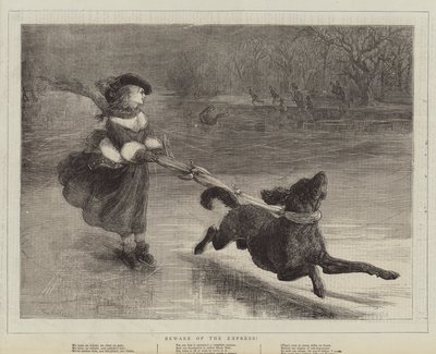 Beware of the Express! by Samuel Edmund Waller